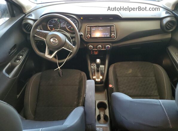 3N1CP5BV7ML486008 2021 NISSAN KICKS Black Вид панелі приладів