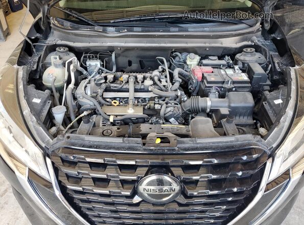 3N1CP5BV7ML486008 2021 NISSAN KICKS Black Вид підкапотного простору
