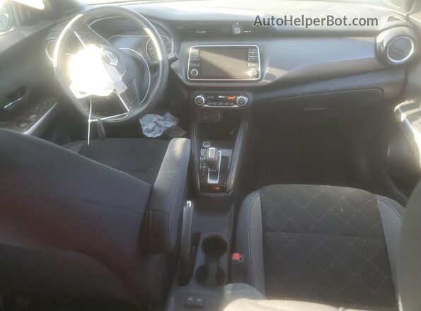 3N1CP5CV8LL537786 2020 NISSAN KICKS White Dashboard view