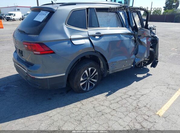 3VV1B7AX4NM123244 2022 VOLKSWAGEN TIGUAN Gray 