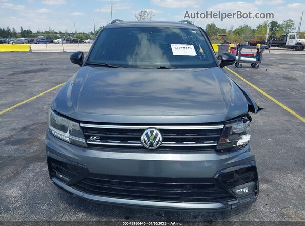 3VV3B7AX2LM130490 2020 VOLKSWAGEN TIGUAN Gray Widok zestawu wskaźników