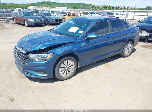 3VWC57BU0LM087551 2020 VOLKSWAGEN JETTA Dark Blue Vista tres cuartos delantera izquierda