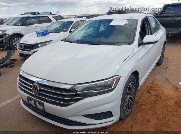 3VWC57BU0MM004802 2021 VOLKSWAGEN JETTA White Вид щитка приладів