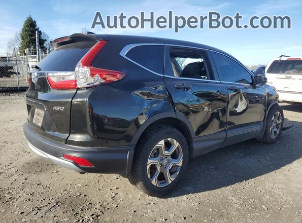 5J6RW2H83KL005796 2019 HONDA CR-V Черный Задняя правая четверть