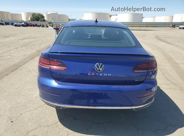 WVWSR7AN8ME007434 2021 VOLKSWAGEN ARTEON Blue 