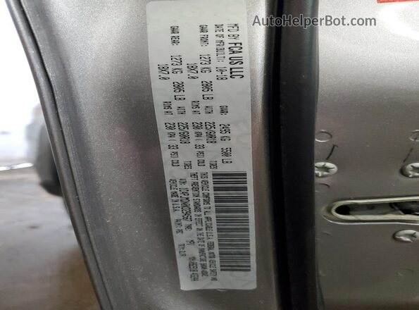 1C4PJMDN0KD294567 2019 JEEP CHEROKEE Silver Вид наклейки з VIN-кодом