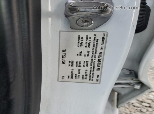 5YJ3E1EA1LF597994 2020 TESLA MODEL White Engine compartment view