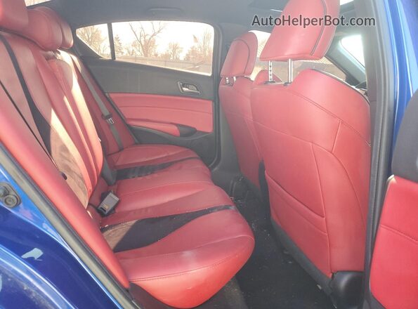 19UDE2F83LA000246 2020 ACURA ILX Blue Widok tylnych siedzeń