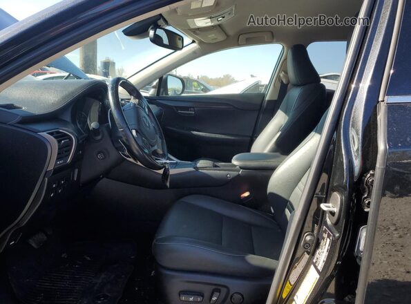 JTJDARDZ4M2237433 2021 LEXUS NX Black Widok wnętrza z przodu