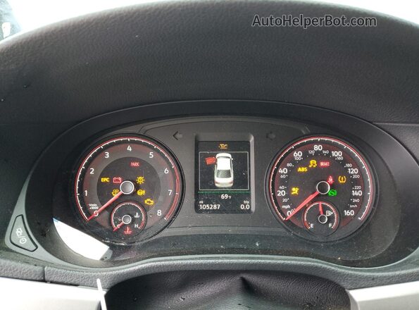 1VWSA7A30MC002517 2021 VOLKSWAGEN PASSAT Silver 