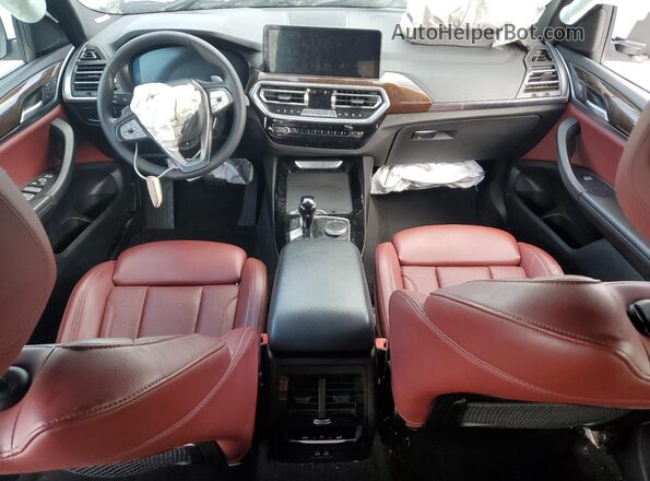 5UX43DP02P9R92555 2023 BMW X3 White 