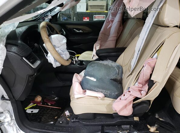 3GKALMEV9ML381545 2021 GMC TERRAIN White Vista interior delantera