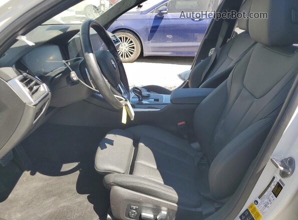 3MW5R7J04M8B98304 2021 BMW 3 SERIES White Սալոնի դիմացի տեսք