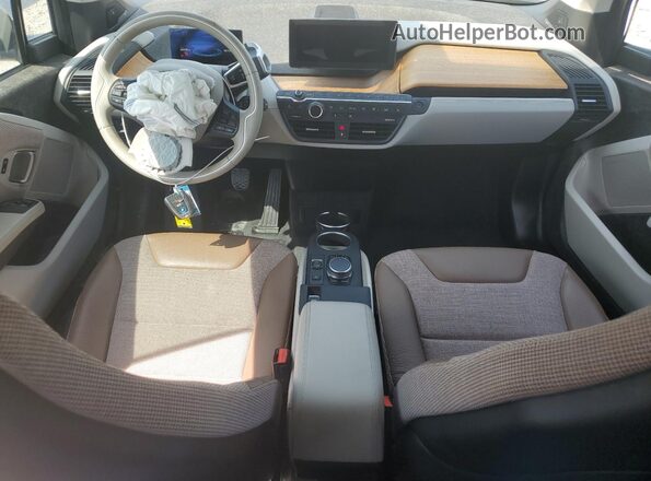 WBY8P8C02M7J23173 2021 BMW I3 Gray წინა პანელის ხედი