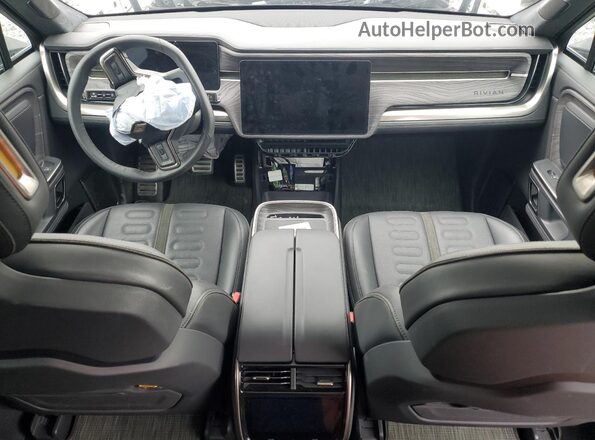 7PDSGABL3PN004096 2023 RIVIAN R1S White წინა პანელის ხედი