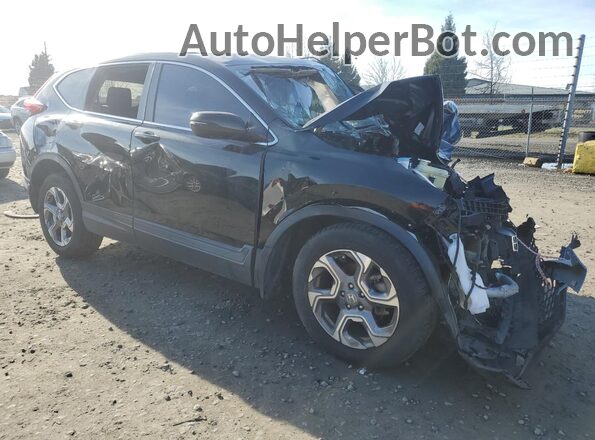 5J6RW2H83KL005796 2019 HONDA CR-V Черный Передняя правая четверть