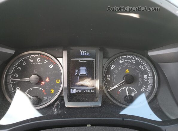 3TMCZ5ANXMM387248 2021 TOYOTA LE Gray Вид щитка приладів