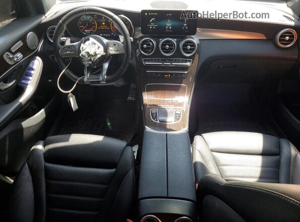 W1N0G6EB5MF939567 2021 MERCEDES-BENZ GLC-CLASS White წინა პანელის ხედი