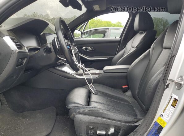 WBA5R1C02LFH86303 2020 BMW 3 SERIES Silver Front interior view
