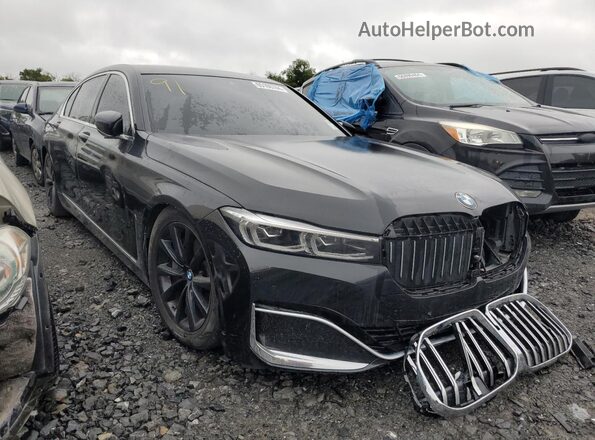 WBA7W4C03LBM70495 2020 BMW 7 SERIES Черный Передняя правая четверть