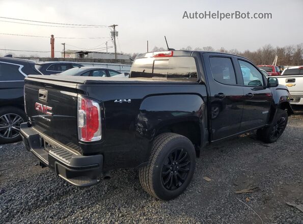 1GTG6CEN3N1276046 2022 GMC CANYON Black Задня права чверть