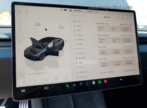 5YJ3E1ET0RF825803 2024 TESLA MODEL Черный 