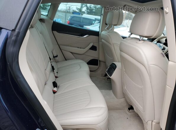 ZN661XUL9LX342335 2020 MASERATI LEVANTE Синий Вид задней части салона