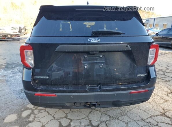 1FM5K8AB4LGA64659 2020 FORD FORD EXPLORER Black Вид ззаду