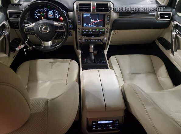 JTJAM7BX6L5265134 2020 LEXUS GX Blue Widok deski rozdzielczej