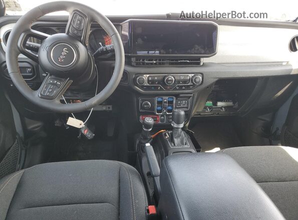 1C4RJXN62RW141494 2024 JEEP WRANGLER Gray წინა პანელის ხედი