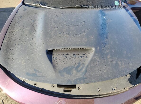 2C3CDXGJ3MH569066 2021 DODGE CHARGER Purple Rear interior view