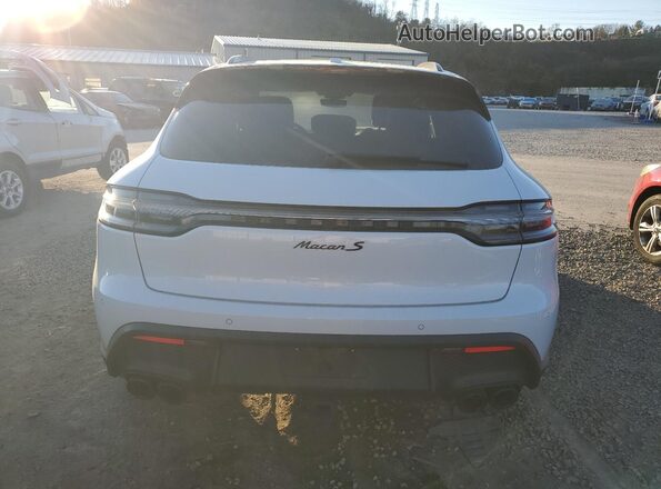 WP1AG2A54PLB35690 2023 PORSCHE MACAN Белый Вид сзади