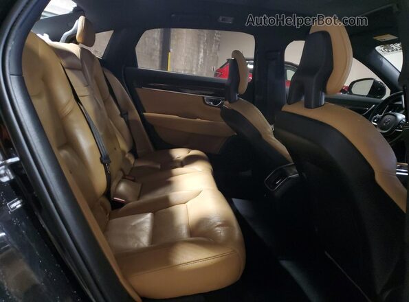 LVY992MKXJP006619 2018 VOLVO S90 Black Вид задніх сидінь