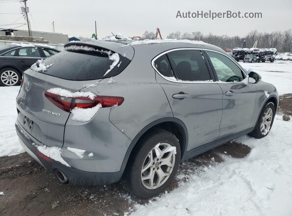 ZASPAKAN4M7D18791 2021 ALFA ROMEO STELVIO Серый Задняя правая четверть