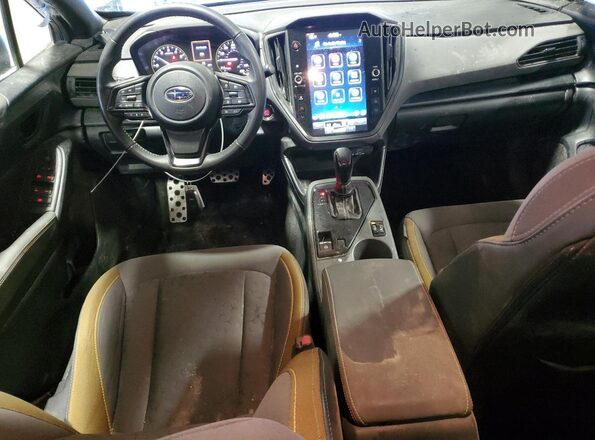 4S4GUHF60R3749532 2024 SUBARU CROSSTREK Charcoal Widok deski rozdzielczej