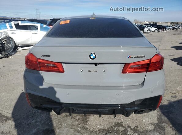 WBAJB9C50JB286445 2018 BMW M5 Gray Vista trasera