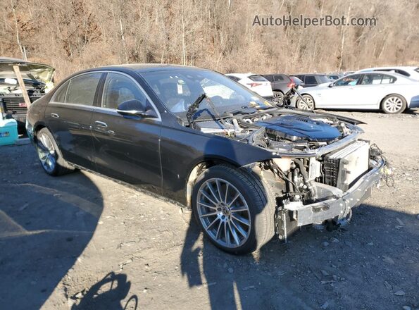 W1K6G7GB4NA156202 2022 MERCEDES-BENZ S Черный Передняя правая четверть
