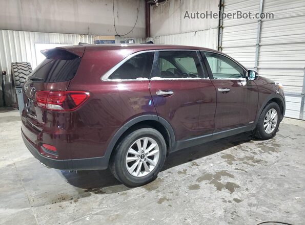 5XYPGDA57LG613372 2020 KIA SORENTO Maroon უკანა მარჯვენა