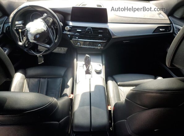 WBAJV6C50JBK07653 2018 BMW 6 SERIES Gray Widok deski rozdzielczej