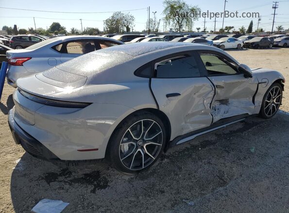 WP0AA2Y16PSA13881 2023 PORSCHE TAYCAN Gray 