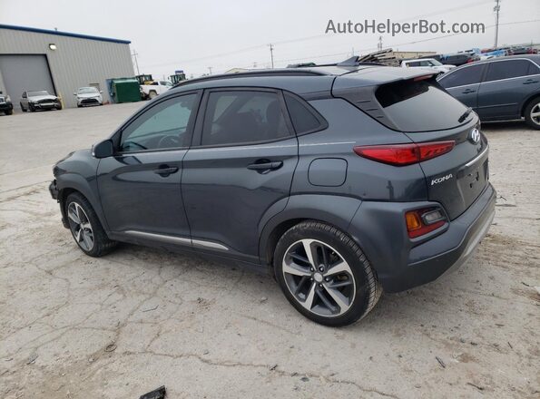 KM8K53A5XKU381496 2019 HYUNDAI KONA Gray 
