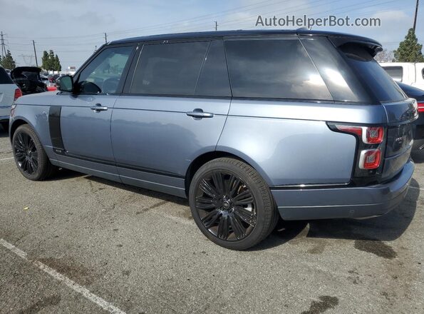 SALGS5SE2LA598825 2020 LAND ROVER RANGE Blue Задня ліва чверть
