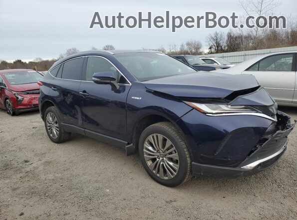 JTEAAAAH1MJ084921 2021 TOYOTA LE Синий Передняя правая четверть