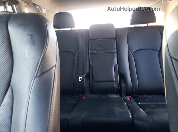 2T2ZZMCAXGC002276 2016 LEXUS RX Black Вид задніх сидінь