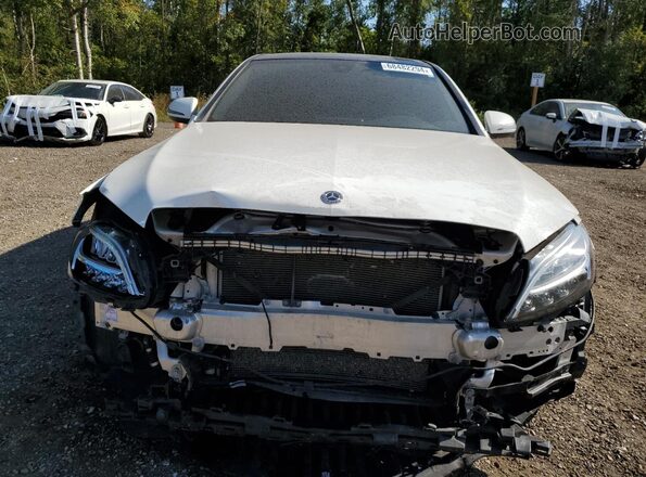 55SWF8EB2LU326114 2020 MERCEDES-BENZ C White Front view