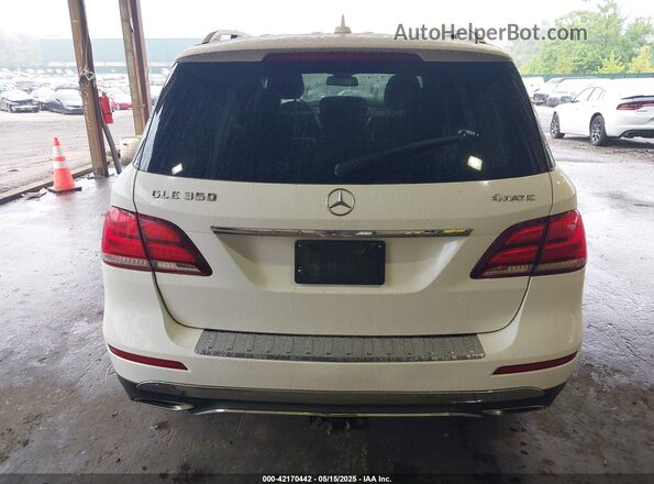 4JGDA5HB8GA811157 2016 MERCEDES-BENZ GLE 350 Белый 
