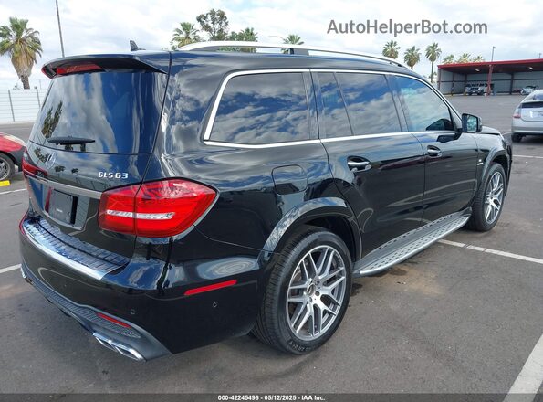 4JGDF7FE4HA781151 2017 MERCEDES-BENZ AMG GLS 63 Черный Задняя правая четверть