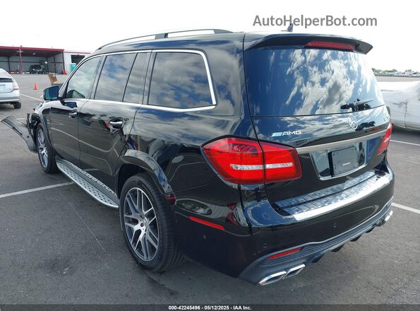 4JGDF7FE4HA781151 2017 MERCEDES-BENZ AMG GLS 63 Черный Задняя левая четверть