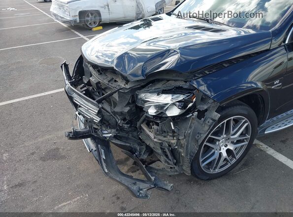 4JGDF7FE4HA781151 2017 MERCEDES-BENZ AMG GLS 63 Черный Вид спереди