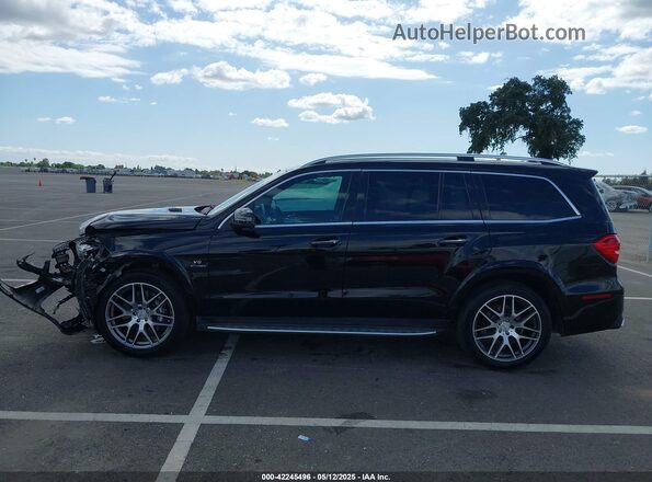 4JGDF7FE4HA781151 2017 MERCEDES-BENZ AMG GLS 63 Черный Вид задней части салона